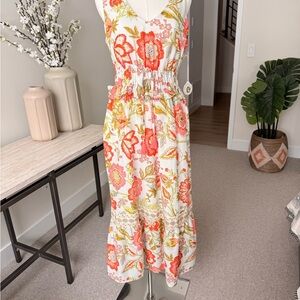 Spartina 449 Vibrant Floral Maxi Dress